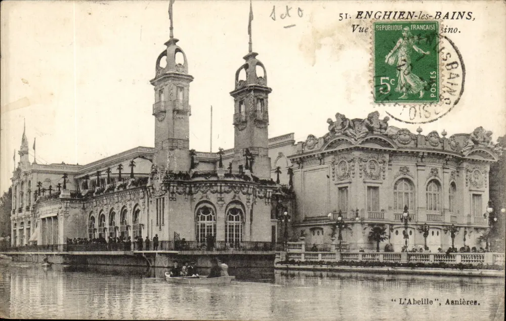 Enghien-les-Bains — Ansicht des « L'Abeille », Aanières — Verlag: Französische Republik, Nr. 51 - Vorderseite