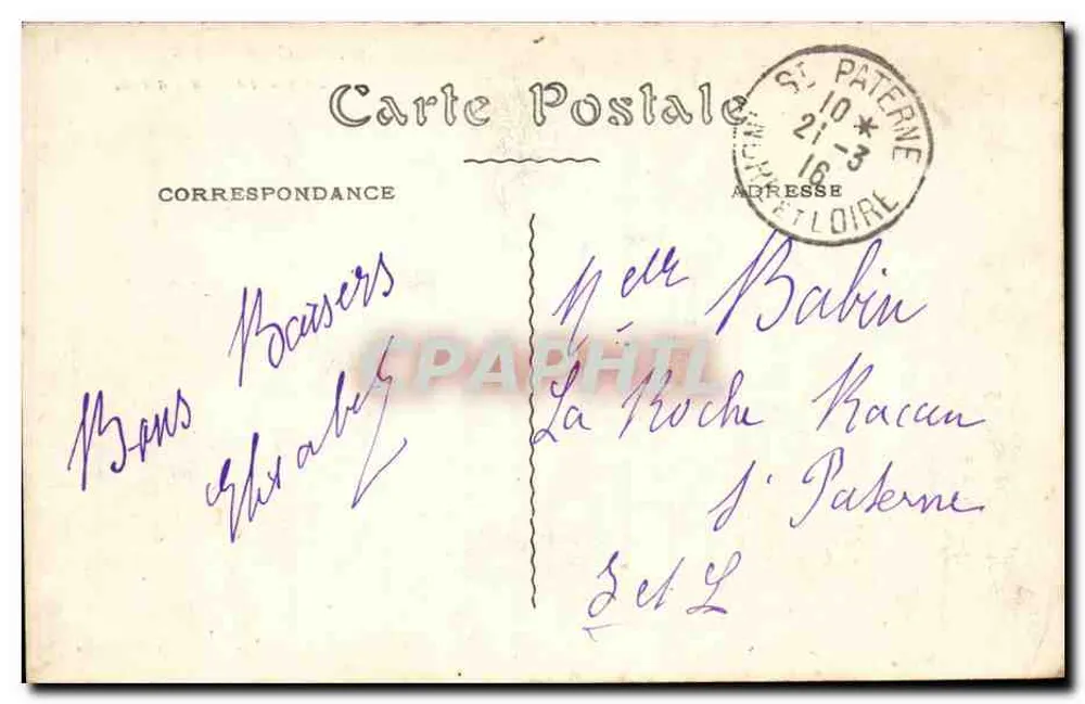 Enghien-les-Bains — Ansicht des « L'Abeille », Aanières — Verlag: Französische Republik, Nr. 51 - Rückseite