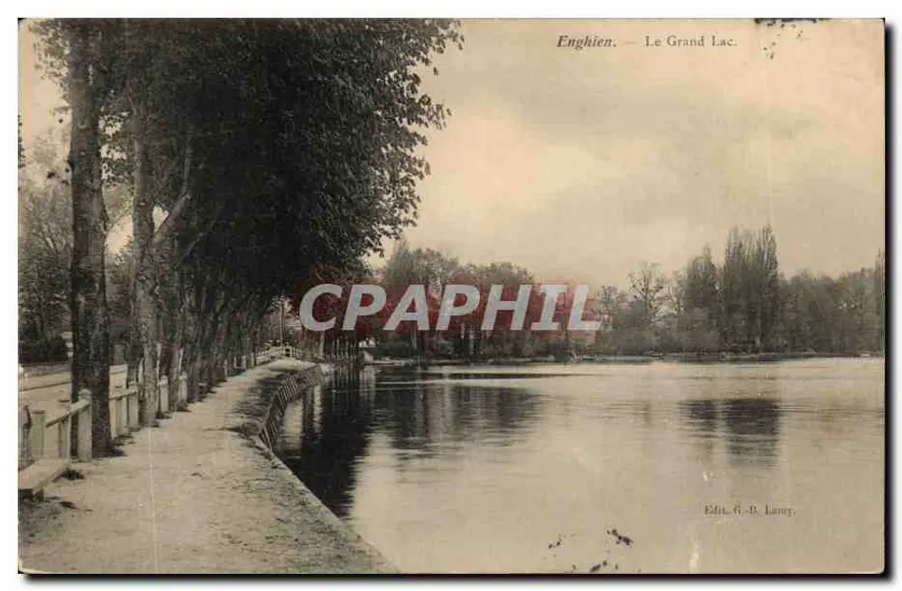 Enghien — Le Grand Lac — Edit. G.-B. Lamy - Vorderseite