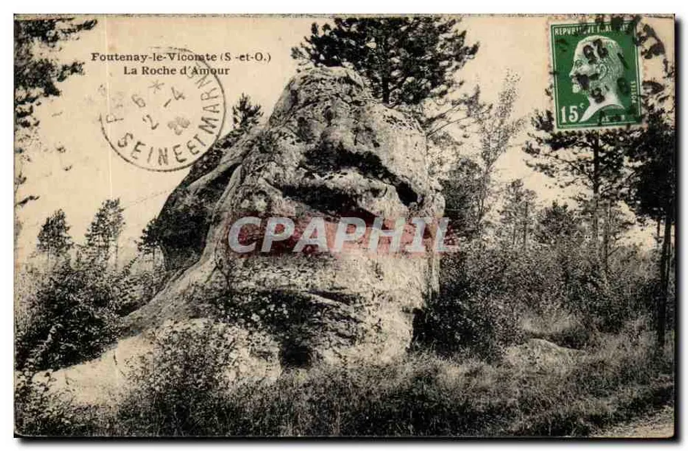 Foutenay-le-Vicomte (S.-et-O.) — La Roche d'Amour — Verlag nicht sichtbar - Vorderseite
