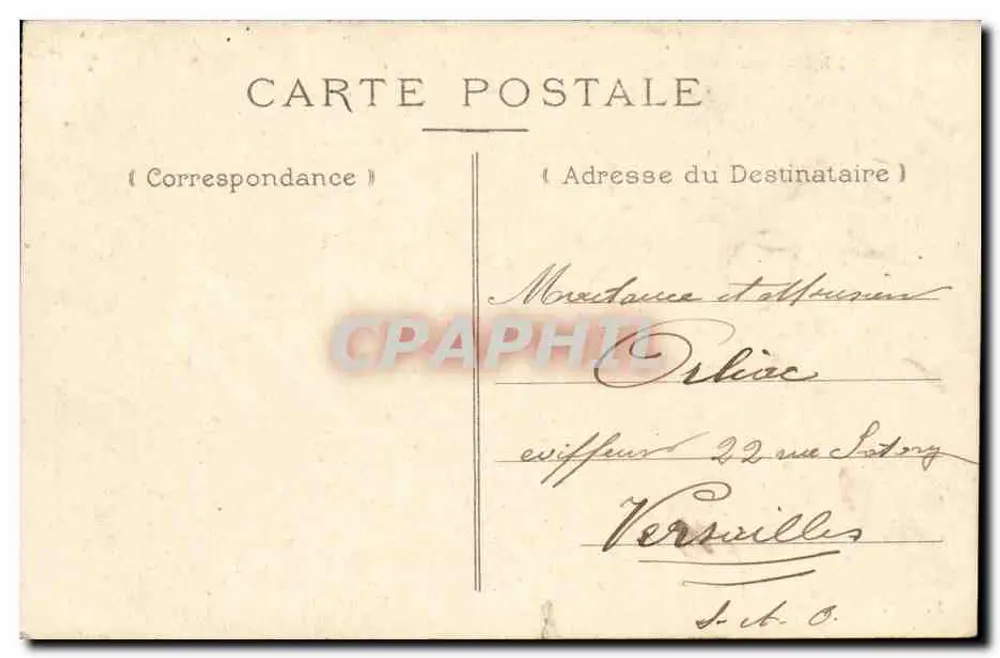 Montmorency — Vista Interna do Parque — Editor Burgin & Cie, n°28 - Verso