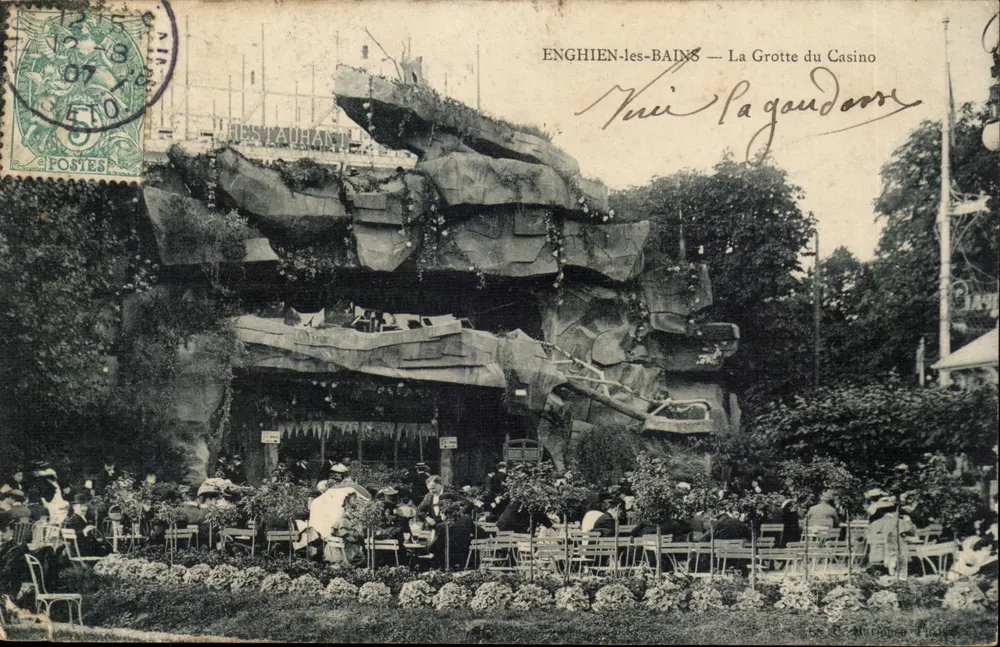 Enghien-les-Bains — Die Kasino-Höhle — Verlag: Die Kasino-Höhle - Vorderseite