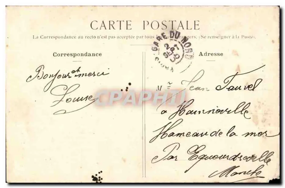 Enghien-les-Bains — Ansicht des Kursaal Clubs — P. Marinuse, Paris, n°8 - Rückseite