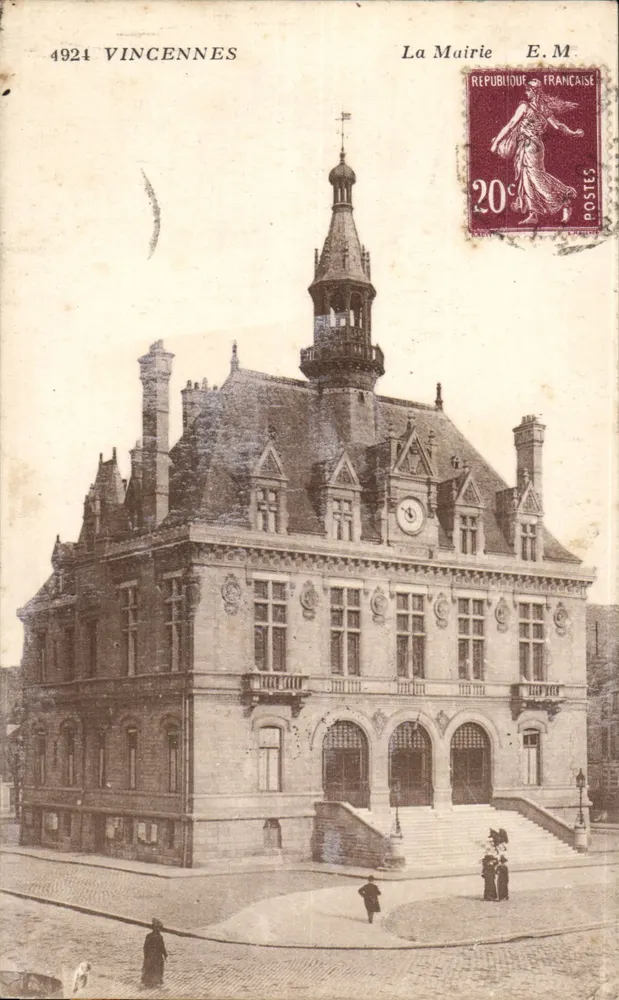 A Prefeitura — Vincennes — E.M. n°4924 - Frente