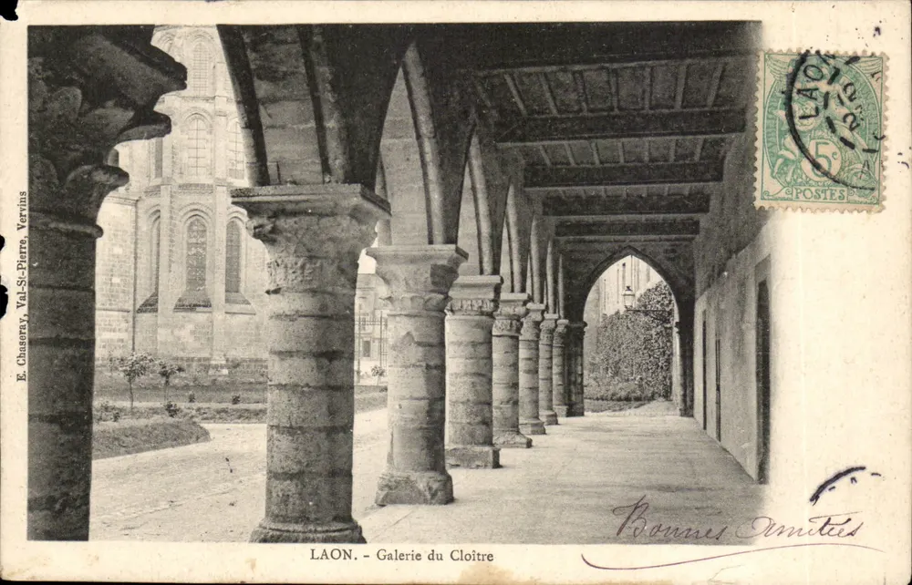 LAON - Galeria do Cloître — E. Chaseray, Val-Saint-Pierre, Vertins - Frente