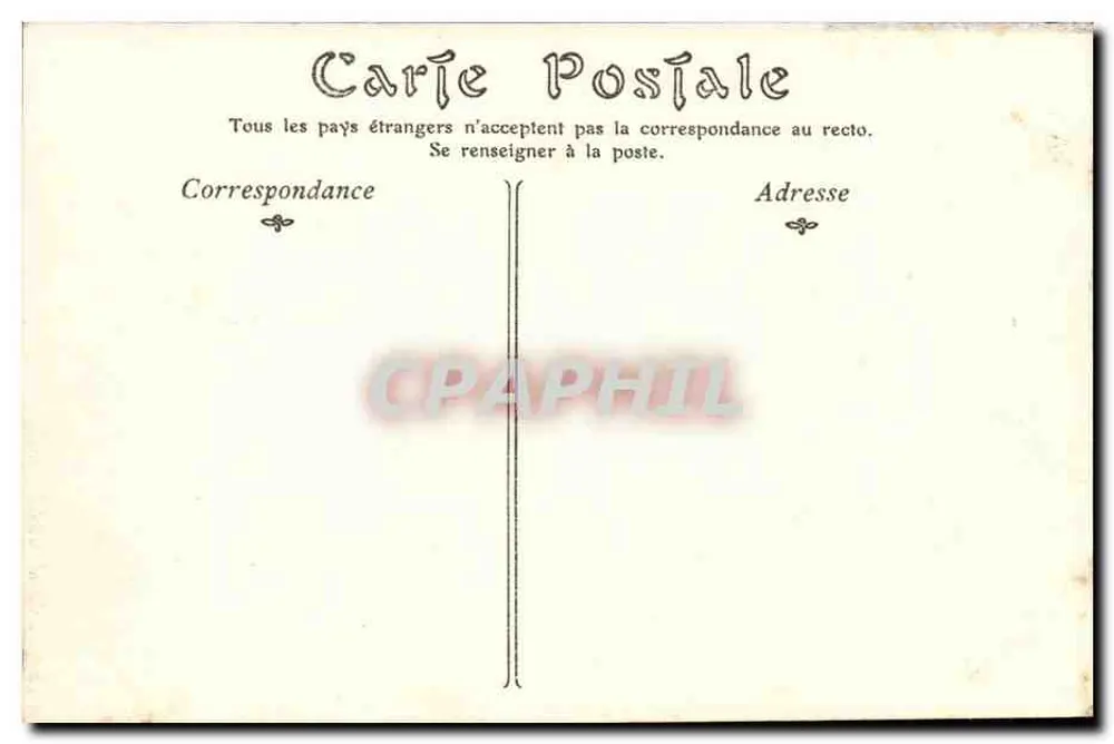 Laon — A Porta d'Ardon — Librairie-Imprimerie A. Couvrot — Laon - Verso