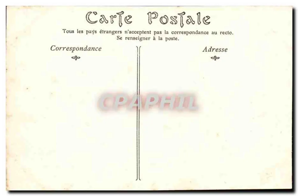 Laon — Les Remparts et la Promenade du Nord — Librairie Burgringue A. Courrat — Laon - Rückseite