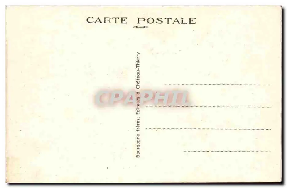La Ferté-Milon (Aisne) — De Ouercq en Kasteel — Uitgave Roanet - Achterkant