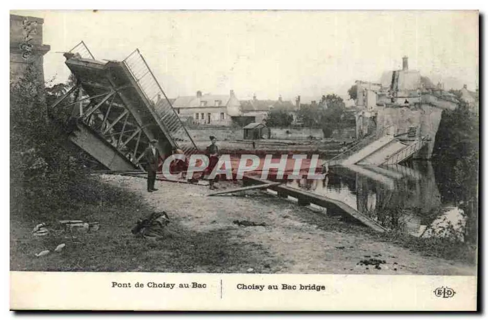 Ponte de Choisy au Bac — Ponte de Choisy au Bac — Editora ELD, número de série não visível - Frente
