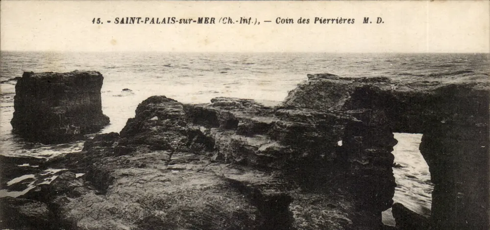 Saint-Palais-sur-Mer (Ch.-Inf.) — Ecke der Pierrières M.D. - Vorderseite