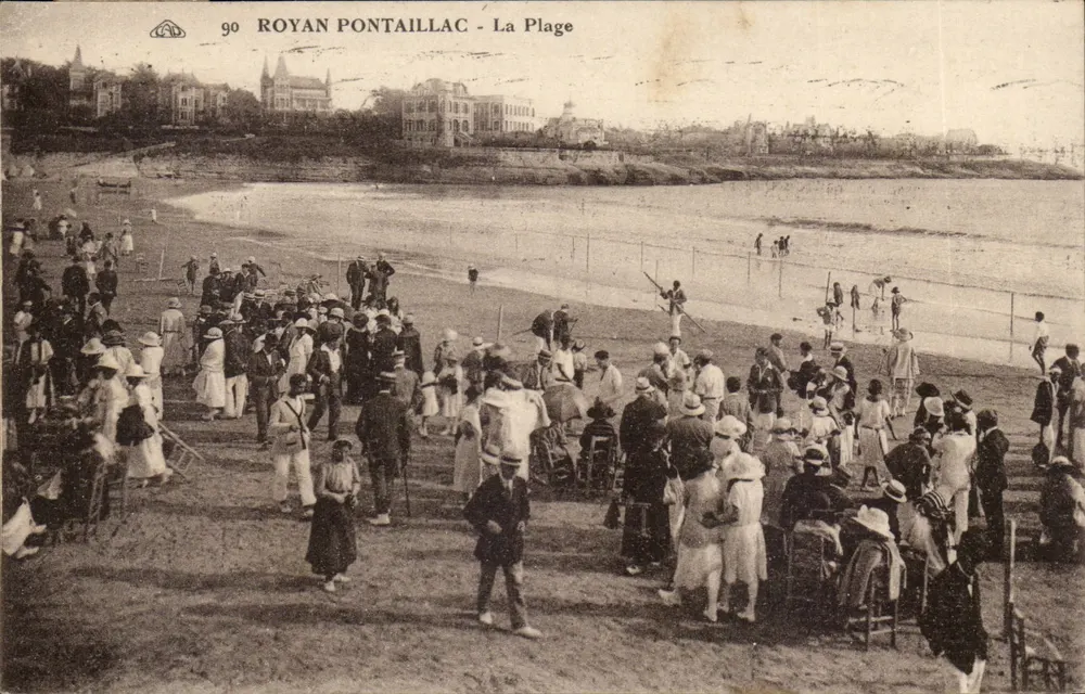 Royan Pontaillac - A Praia — editor 'Nouvelles Vues' n°90 - Frente