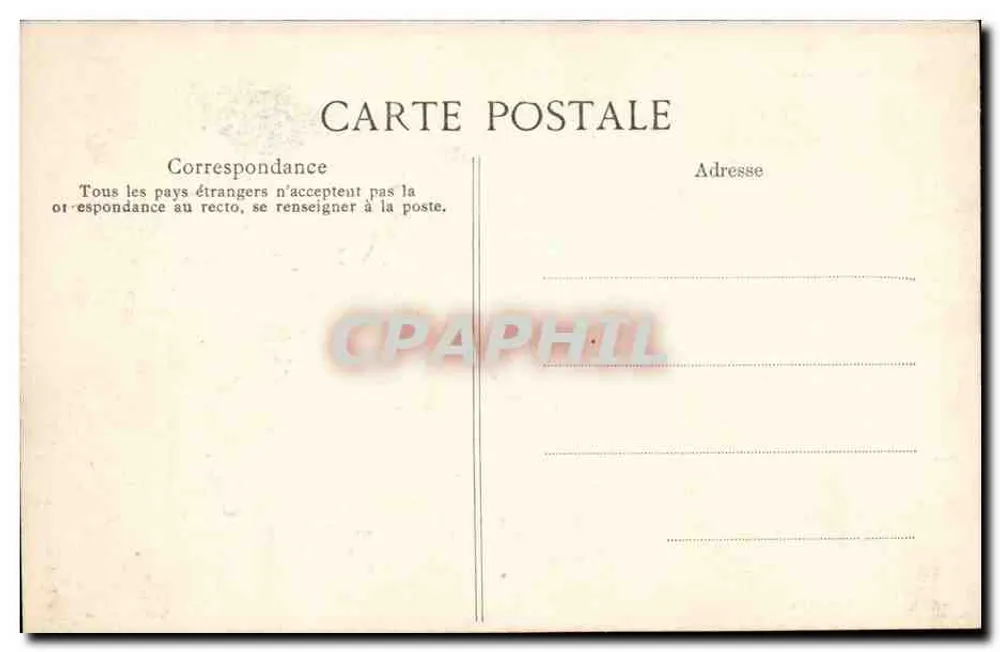 Ponte do Diabo, no Bureau — Arredores de Royan — Carta postal - Verso