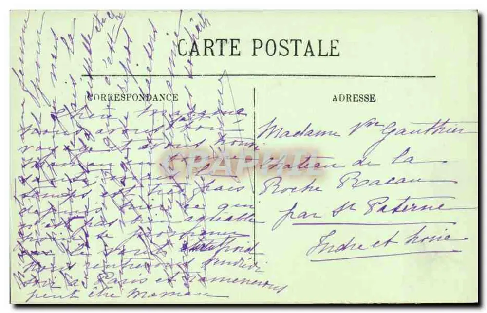 Royan — O Porto e o Boulevard Thiers — LL. - Verso