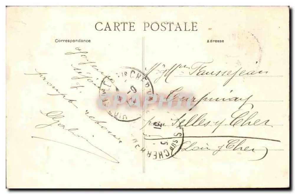 Saint-Jean-d'Angély — Die Pilonri-Pumpe (1546) Historisch — Sammlung P. Verger - Rückseite