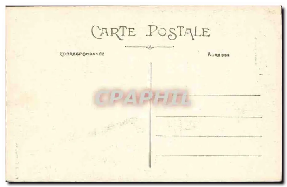 Saintes — Fachada da Catedral de São Pedro — Pap. J. Prévost, Ed. - Verso