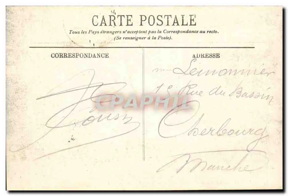 Vichy — La Source Chomel — La Salle des Lotion. — LL. — Verlag LL, Nr. 174 - Rückseite