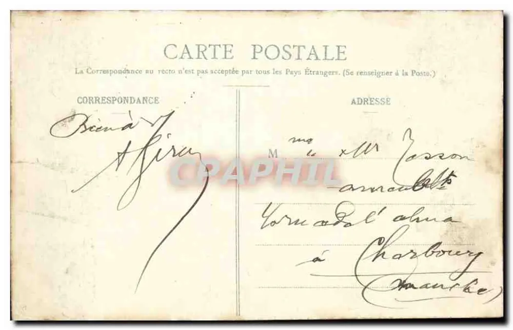 Vichy - Lactaria en el Nuevo Parque — Editor P. B., Vichy - Reverso
