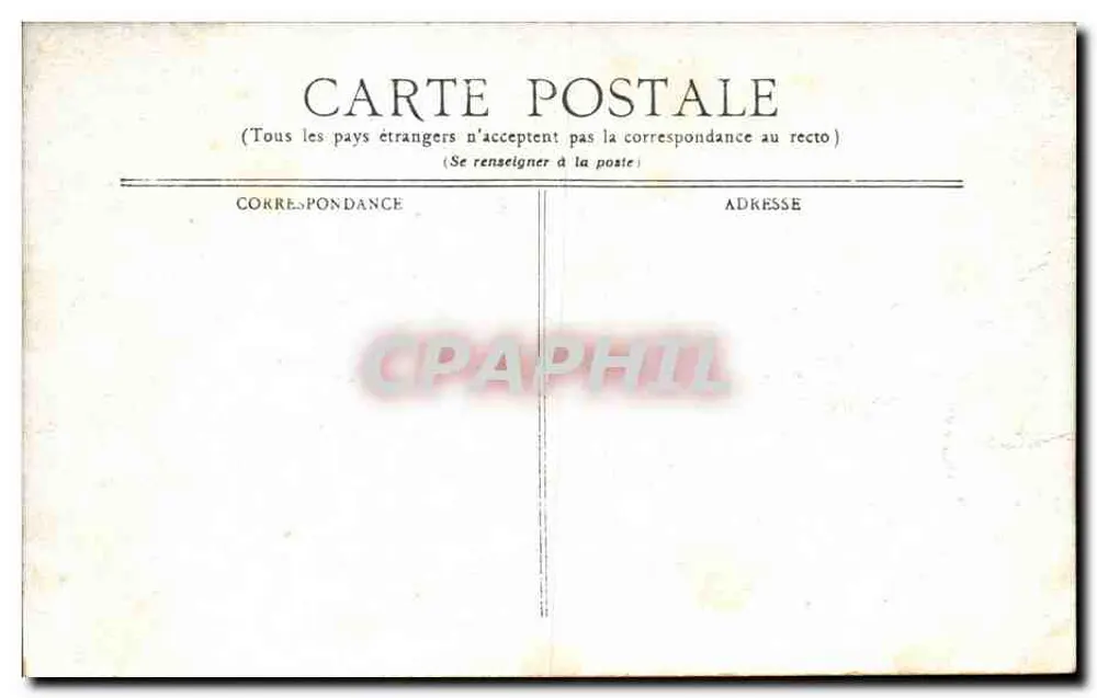 Vichy — Place Victor-Hugo und Rue de Nîmes — Stäfer & Cie, n° 0483 - Rückseite