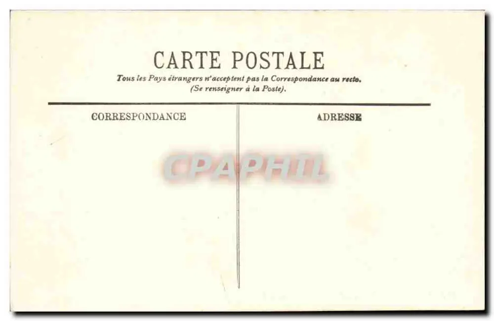 Vichy - Ein Eckchen des Parks der Célestins - unbekannter Verlag, Nr. 267 - Rückseite