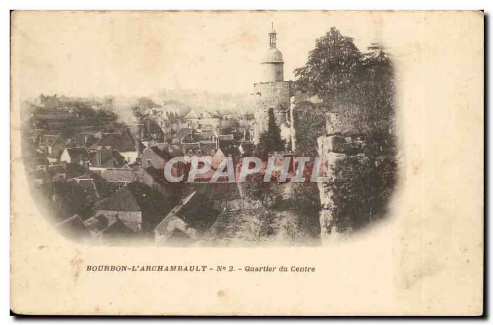 Bourbon-l'Archambault — Bairro do Centro - Frente