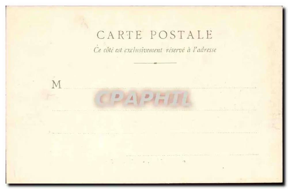 Moulins - Hotel de Ville — B. F. Chalon-Saône, n°10 - Verso