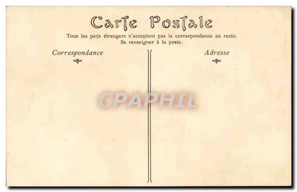 Intorno a VICHY — Il Castello di Randan — Editore non identificato, n° 86 - Verso