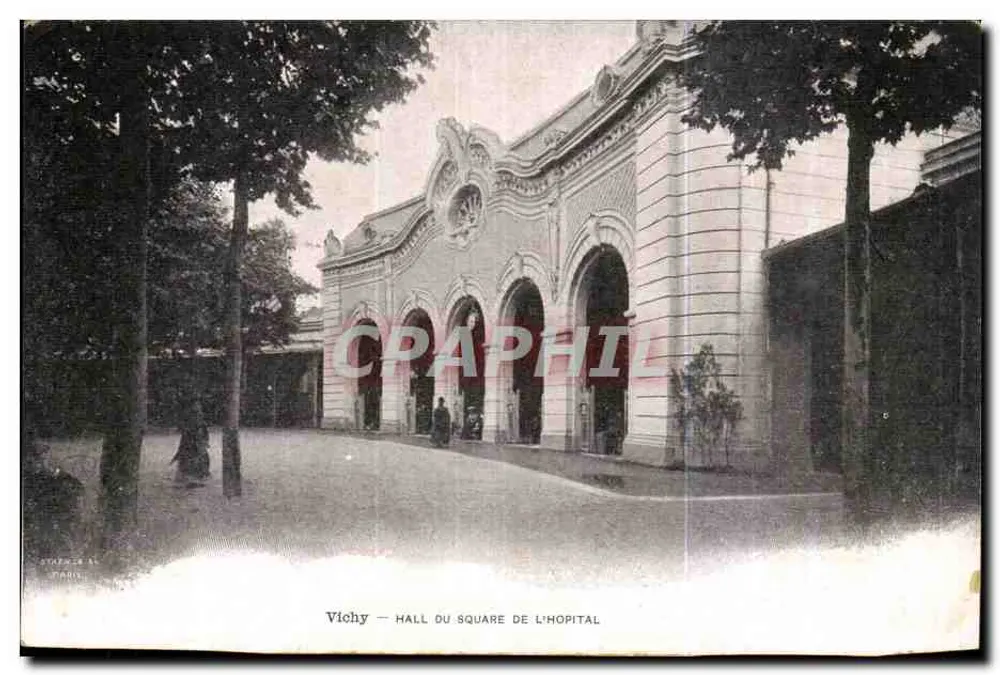 Vichy — Hall do Square de l'Hôpital — Stacker & Cie, Paris - Frente