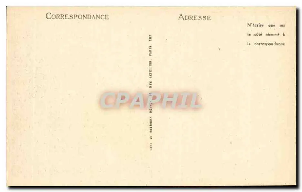 Vichy — O Parque — LL — n° 278 - Verso
