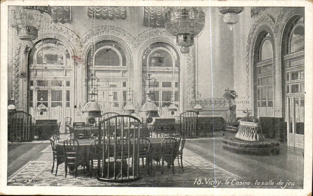 Vichy. Das Casino. Das Spielzimmer — L. V.B.C.I.R. n°18 - Vorderseite