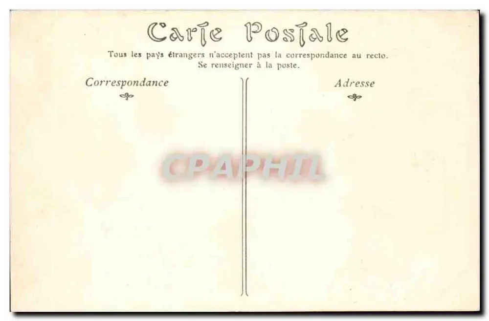 Vichy — Der Park, ehemaliger Pavillon von Napoleon III — ND Phot - Rückseite