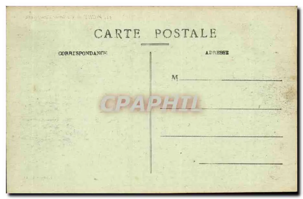 Vichy — Chalet des Kaisers — Anonymer Verlag, n° 35 - Rückseite