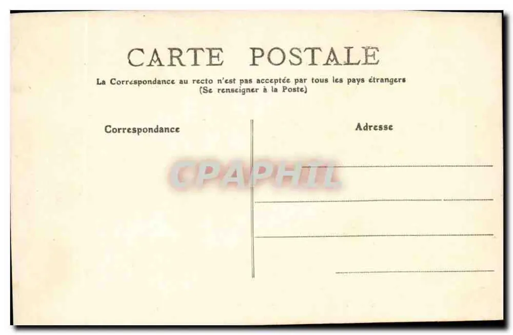 Vichy — das Pavillon Sévigné und die Gärten — Allier — 86 — Verlag M. 1 - Rückseite
