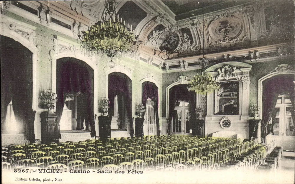 Vichy - Casino - Saal der Feiern — Edition Giletta, Nice, n° 8267 - Vorderseite