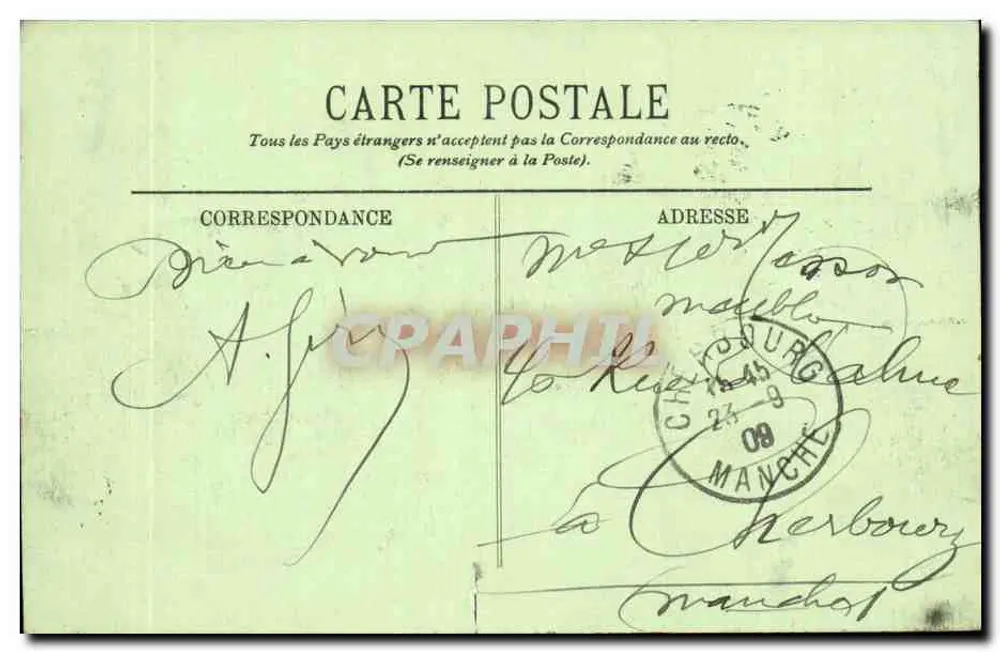 Vichy — Um Canto do Parque dos Célestins — LL. n°267 - Verso