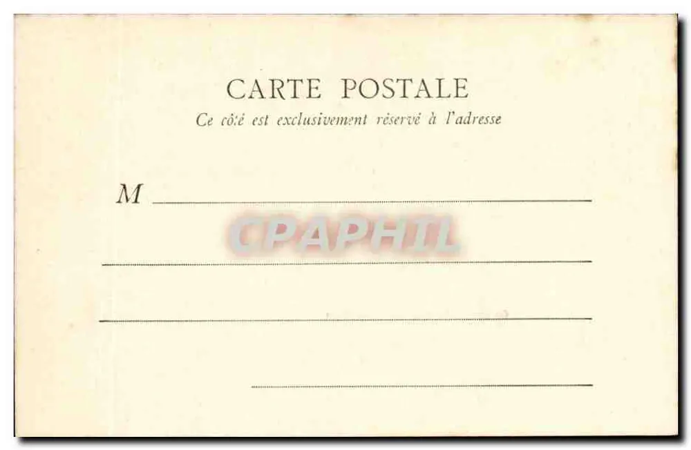 Vichy — Casino — Großer Saal der Feierlichkeiten — B.F., Paris - Rückseite