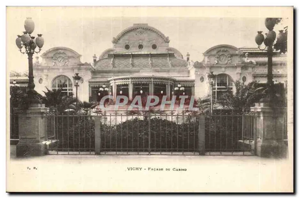 Vichy - Fronton kasyna — T. B. - Awers