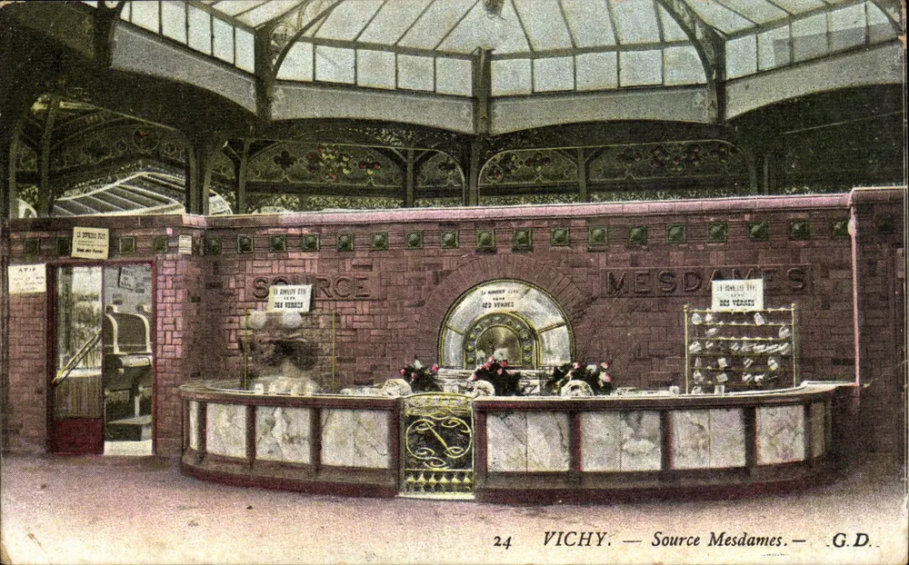 Vichy — Fonte das Senhoras — G.D. - Frente
