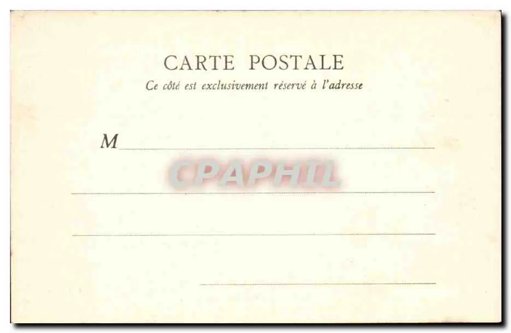 Vichy — Pont sobre o rio Allier — B.F., Paris - Verso