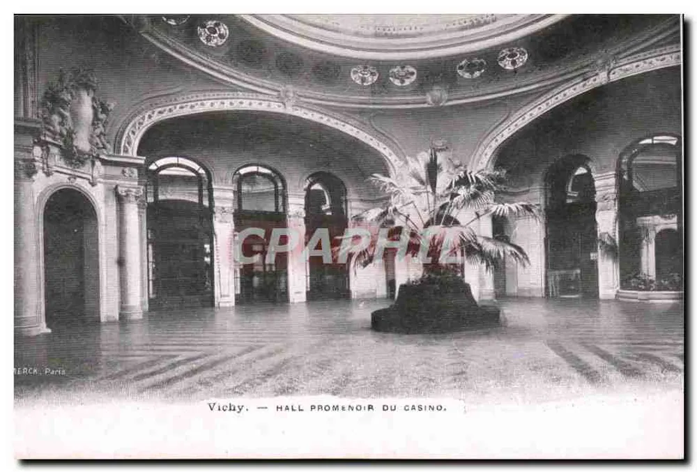 Vichy — Promenadenhalle des Casinos — Berch, Paris - Vorderseite