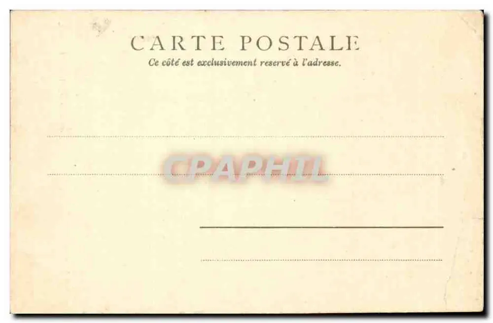 A Catedral — Moulin (Allier) — E. Davena, editor, Moulin (Allier) - Verso