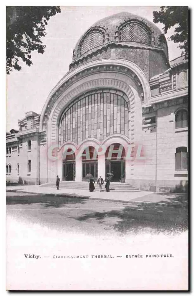 Vichy — Estabelecimento Termal — Entrada Principal - Frente