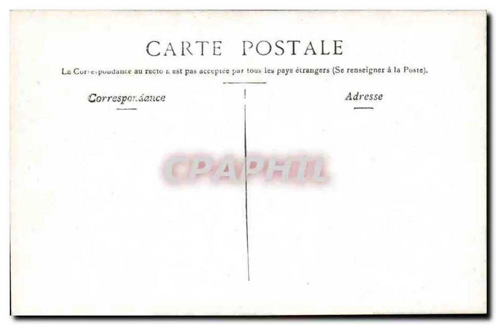 Vichy — Estabelecimento Termal — Entrada Principal - Verso