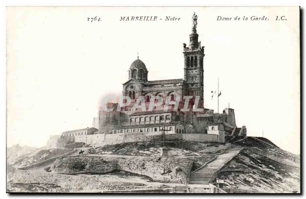 MARSEILLE - Nossa Senhora da Guarda — I.C. (editora) - Frente