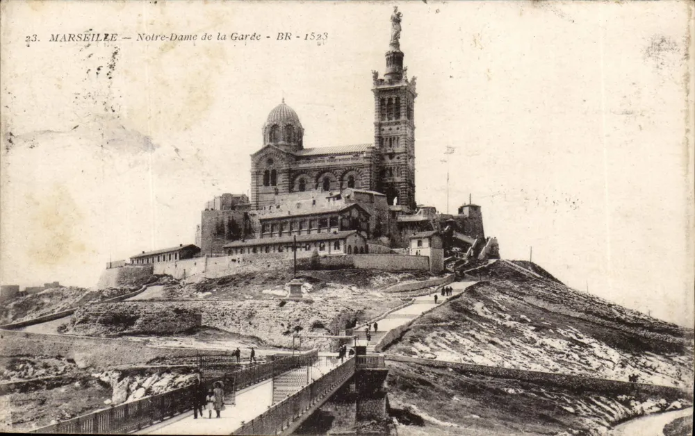 Marselha — Nossa Senhora da Guarda — BR - 1523 - Frente