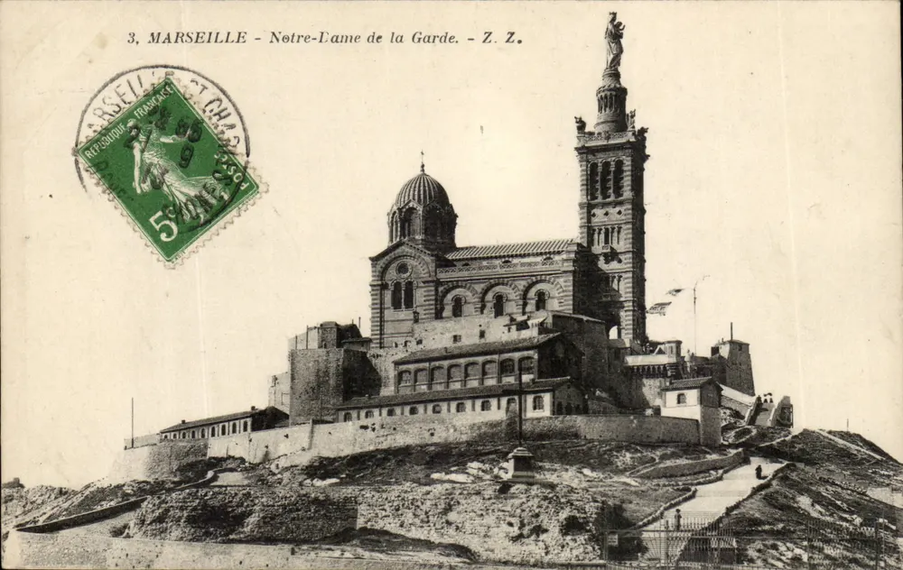 Marseille - Nossa Senhora da Guarda - Z. Z. - Frente