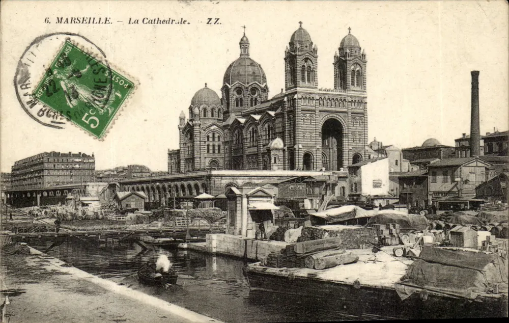 Marseille — A Catedral — ZZ. - Frente
