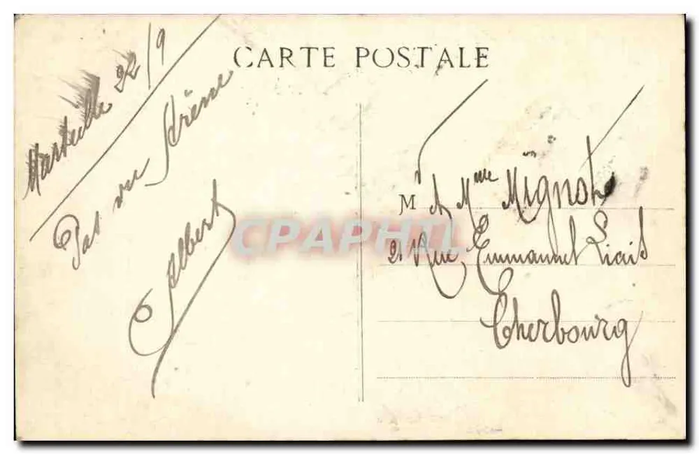 Marseille — A Catedral — ZZ. - Verso