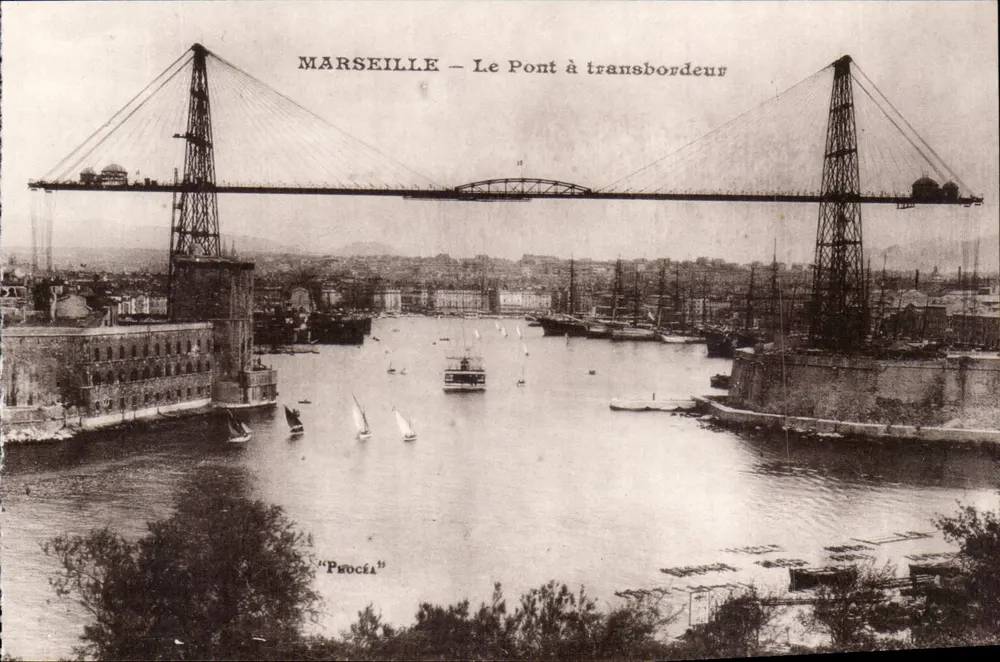 MARSEILLE — O Ponte de Transbordo — Phocéa - Frente