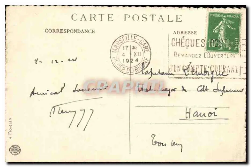 Marseille — La Jolle Phare Ste Marie — The Pier St Mary Light House — n° 53 - Rewers