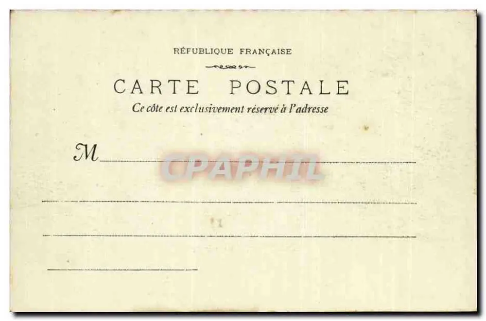 Marseille - 962 - Ausfahrt vom Vieux Port — Phototypie E. Lacom, 19, rue Thurbaneau - Rückseite